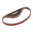 Sealey SA355/B100G 100Grit Sanding Belt 20 x 520mm - Pack of 5