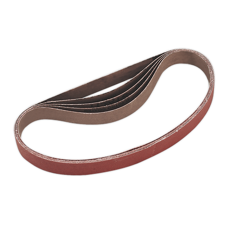 Sealey SA355/B120G 120Grit Sanding Belt 20 x 520mm - Pack of 5