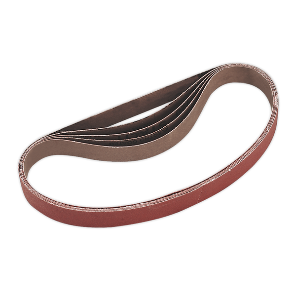 Sealey SA355/B120G 120Grit Sanding Belt 20 x 520mm - Pack of 5