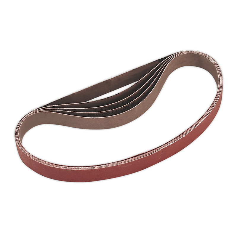 Sealey SA355/B120G 120Grit Sanding Belt 20 x 520mm - Pack of 5
