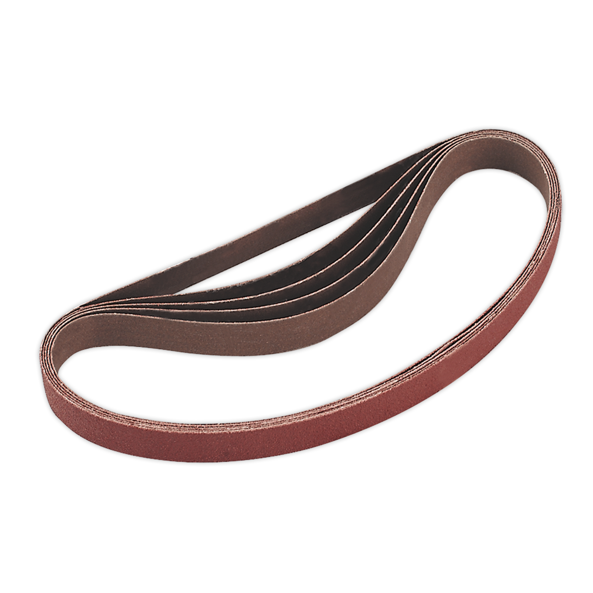 Sealey SA355/B80G 80Grit Sanding Belt 20 x 520mm - Pack of 5