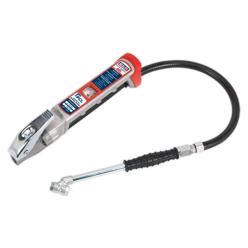 Sealey SA37/93 Professional Tyre Inflator with Twin Push-On Connector