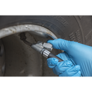 Sealey SA37/94 Professional Tyre Inflator with 2.5m Hose & Clip-On Connector