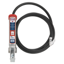 Sealey SA37/94 Professional Tyre Inflator with 2.5m Hose & Clip-On Connector