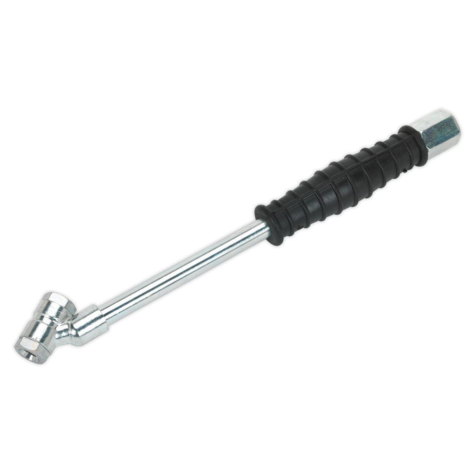 Sealey SA37/C/O Connector Open Twin Push-On Type for Tyre Inflators 1/4"BSP Fitting