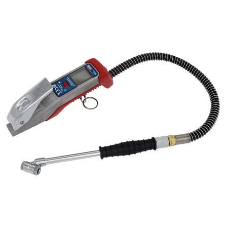 Sealey SA374 Digital Tyre Inflator with 0.5m Hose & Twin Push-On Connector