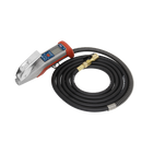 Sealey SA375 Digital Tyre Inflator with 2.7m Hose & Clip-On Connector