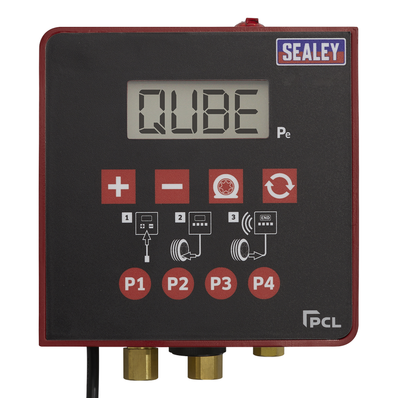 Sealey SA390 Professional Air Qube Digital Tyre Inflator with OPS & Nitrogen Purge