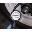 Sealey SA399 Tyre Inflator with Clip-On Connector