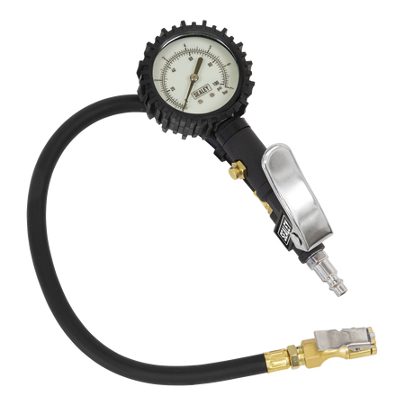 Sealey SA399 Tyre Inflator with Clip-On Connector