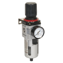 Sealey SA4001FR High Flow Air Filter/Regulator with Gauge