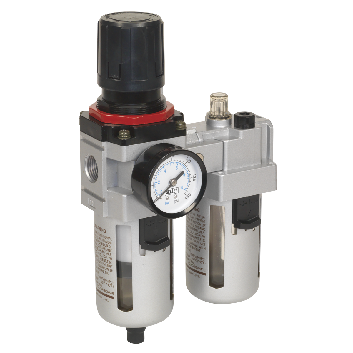 Sealey SA4001 High Flow Workshop Air Filter/Regulator/Lubricator