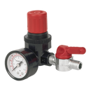 Sealey SA5/RG/14 Air Regulator 1/4"BSP Female - 1/4"BSP Male