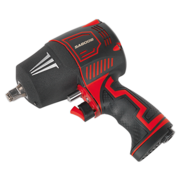 Sealey SA6006 1/2"Sq Drive Composite Air Impact Wrench - Twin Hammer