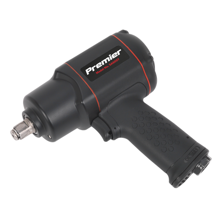 Sealey SA6007 1/2"Sq Drive Composite Air Impact Wrench - Twin Hammer
