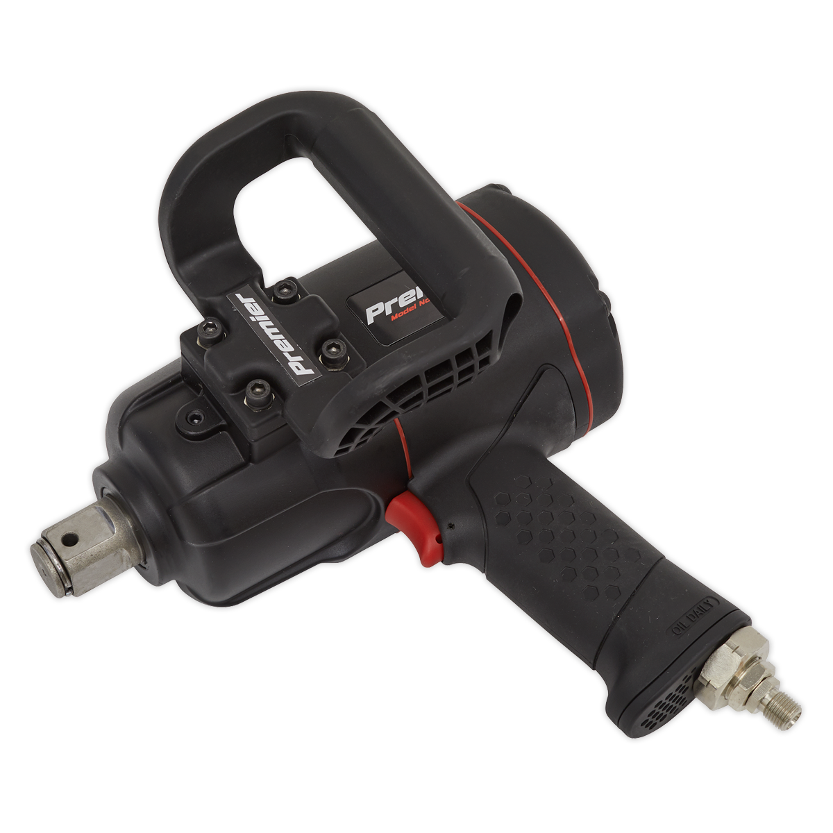Sealey SA6008 1"Sq Drive Composite Air Impact Wrench - Twin Hammer
