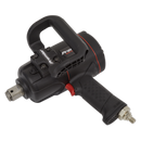 Sealey SA6008 1"Sq Drive Composite Air Impact Wrench - Twin Hammer