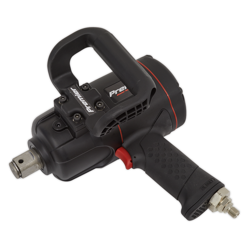 Sealey SA6008 1"Sq Drive Composite Air Impact Wrench - Twin Hammer