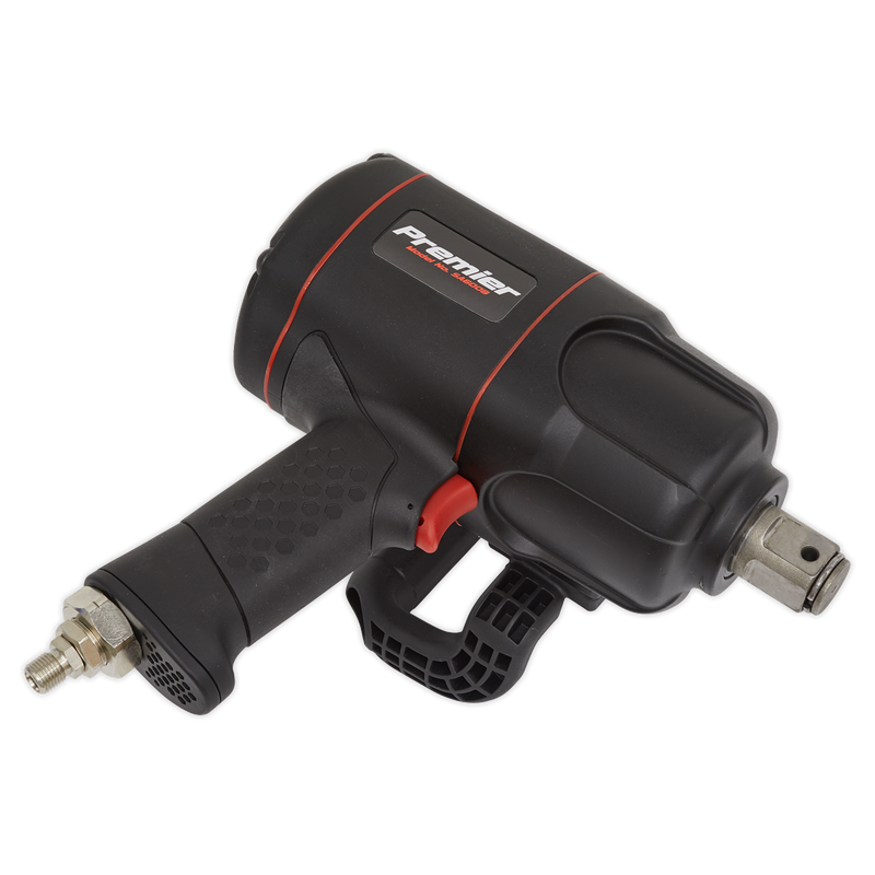 Sealey SA6008 1"Sq Drive Composite Air Impact Wrench - Twin Hammer