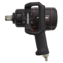 Sealey SA6008 1"Sq Drive Composite Air Impact Wrench - Twin Hammer