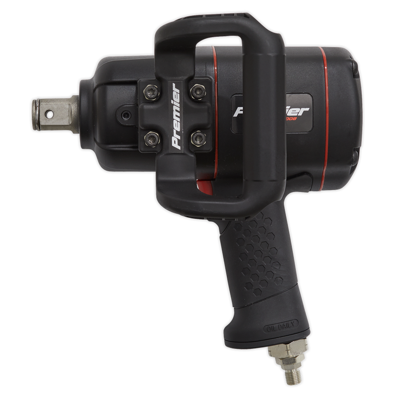 Sealey SA6008 1"Sq Drive Composite Air Impact Wrench - Twin Hammer