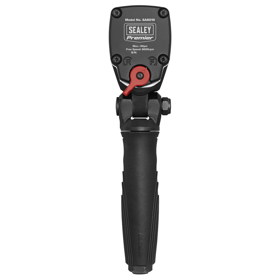Sealey SA6010 Air Impact Wrench 1/2"Sq Drive Super Stubby - Twin Hammer