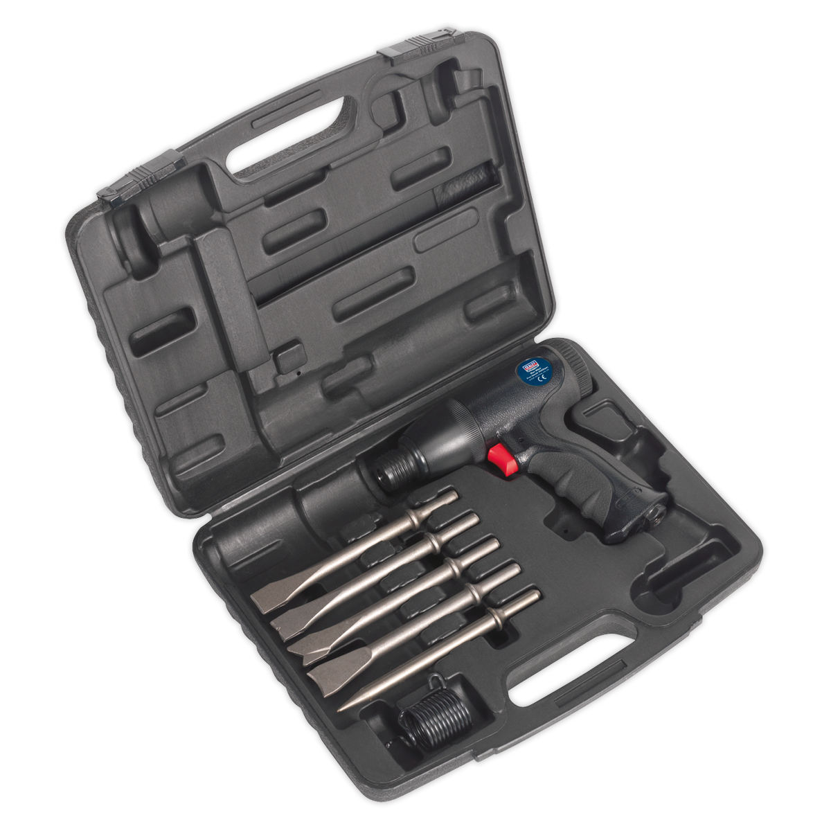 Sealey SA613 Medium Stroke Composite Air Hammer Kit
