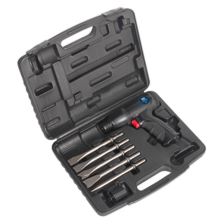 Sealey SA613 Medium Stroke Composite Air Hammer Kit