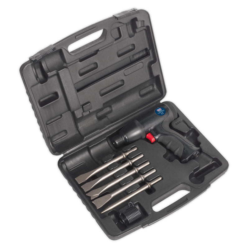 Sealey SA613 Medium Stroke Composite Air Hammer Kit