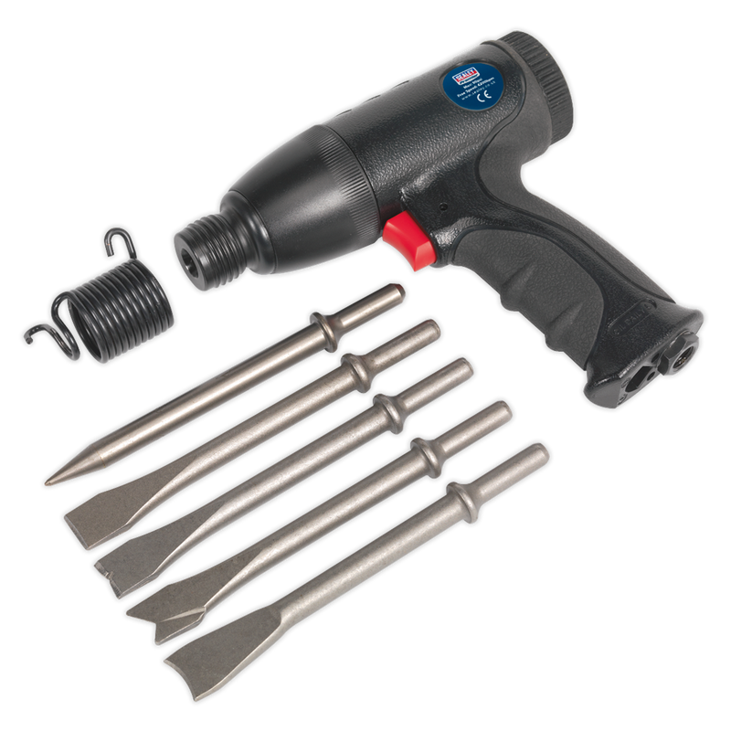 Sealey SA613 Medium Stroke Composite Air Hammer Kit