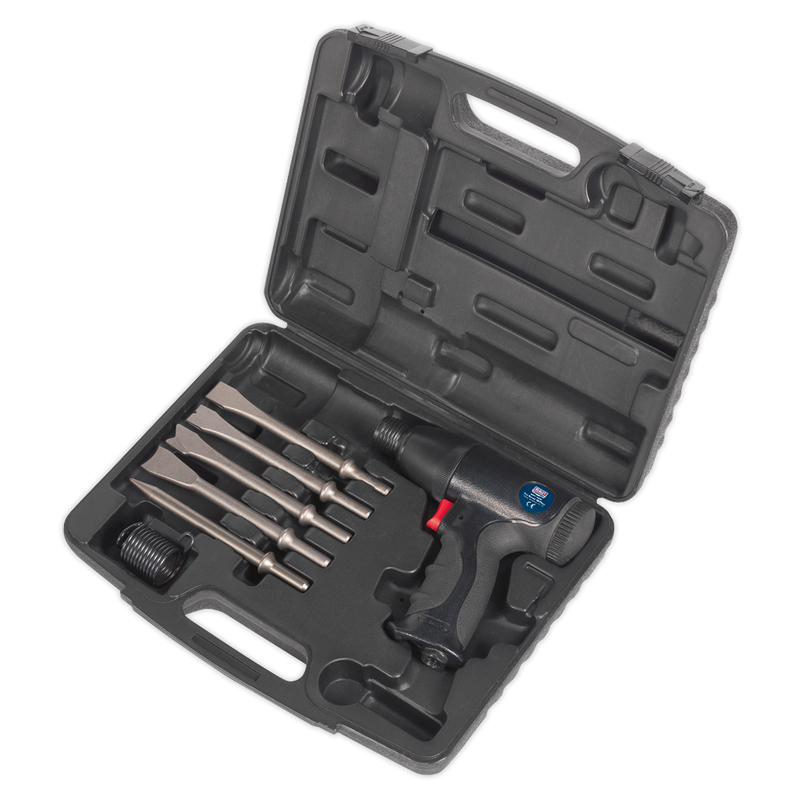 Sealey SA613 Medium Stroke Composite Air Hammer Kit