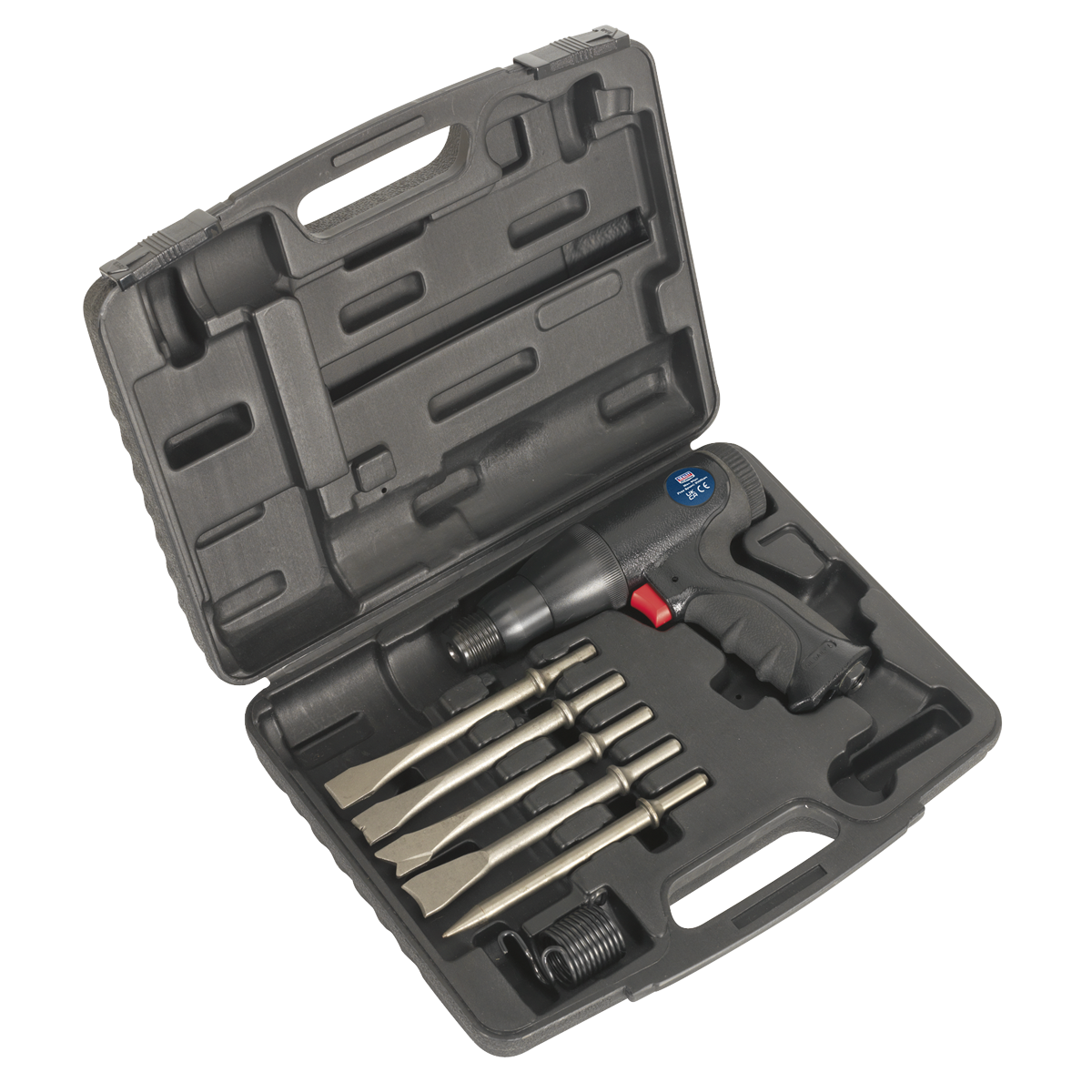 Sealey SA614 Long Stroke Composite Air Hammer Kit