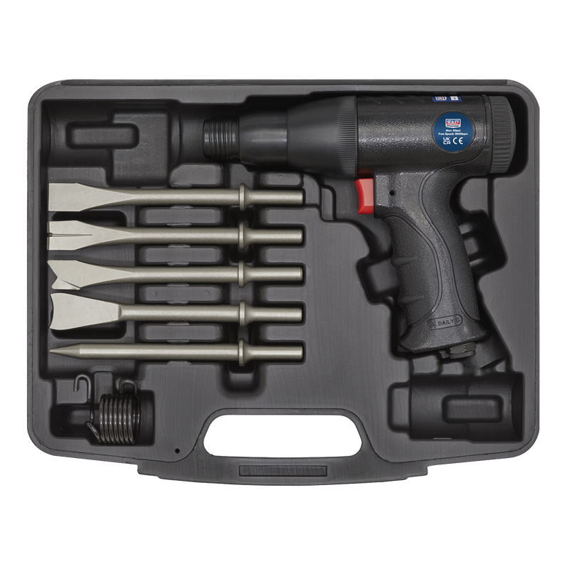 Sealey SA614 Long Stroke Composite Air Hammer Kit