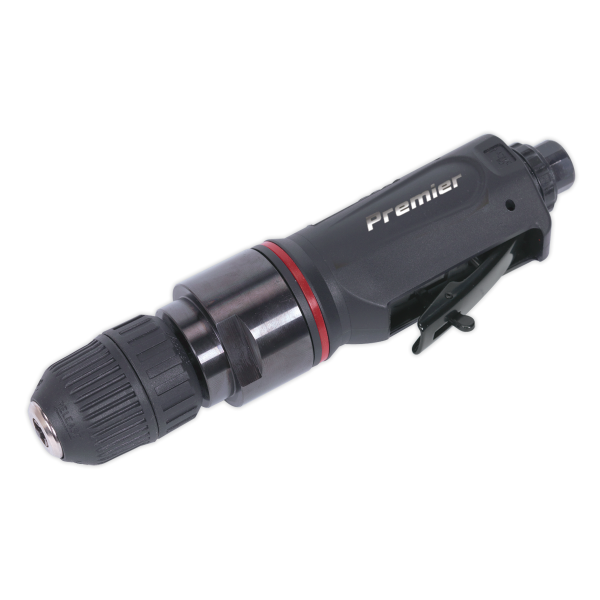 Sealey SA622 10mm Straight Air Drill with Keyless Chuck