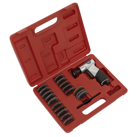 Sealey SA720 35pc 50mm Mini Air Sander Kit