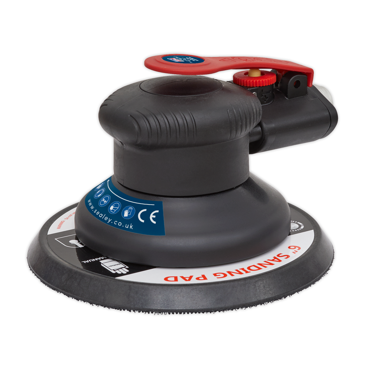 Sealey SA800 150mm Air Palm Orbital Sander