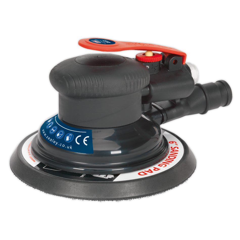 Sealey SA801 150mm Dust-Free Air Palm Orbital Sander
