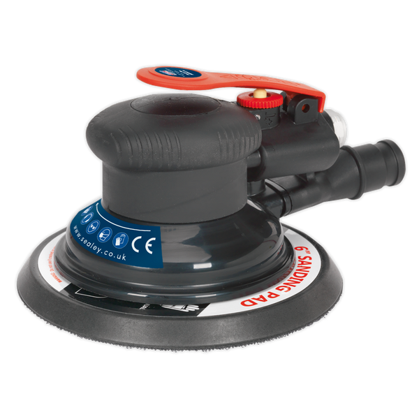 Sealey SA801 150mm Dust-Free Air Palm Orbital Sander