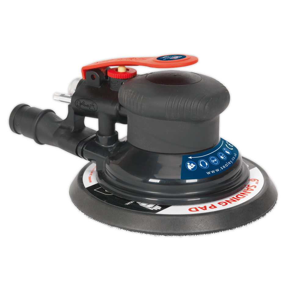 Sealey SA801 150mm Dust-Free Air Palm Orbital Sander