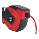 Sealey SA821 10m Auto-Rewind Control Air Hose Reel 8mm ID - PU Hose