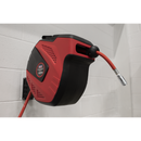 Sealey SA822 15m Auto-Rewind Control Air Hose Reel 10mm ID - Rubber Hose