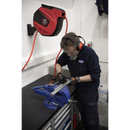 Sealey SA822 15m Auto-Rewind Control Air Hose Reel 10mm ID - Rubber Hose