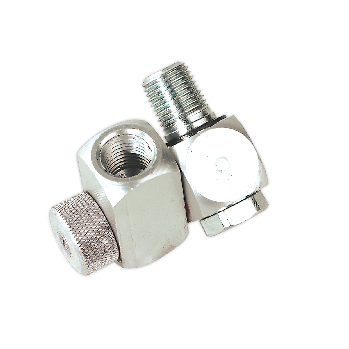 Sealey SA900 1/4"BSP Z-Swivel Air Hose Connector with Regulator