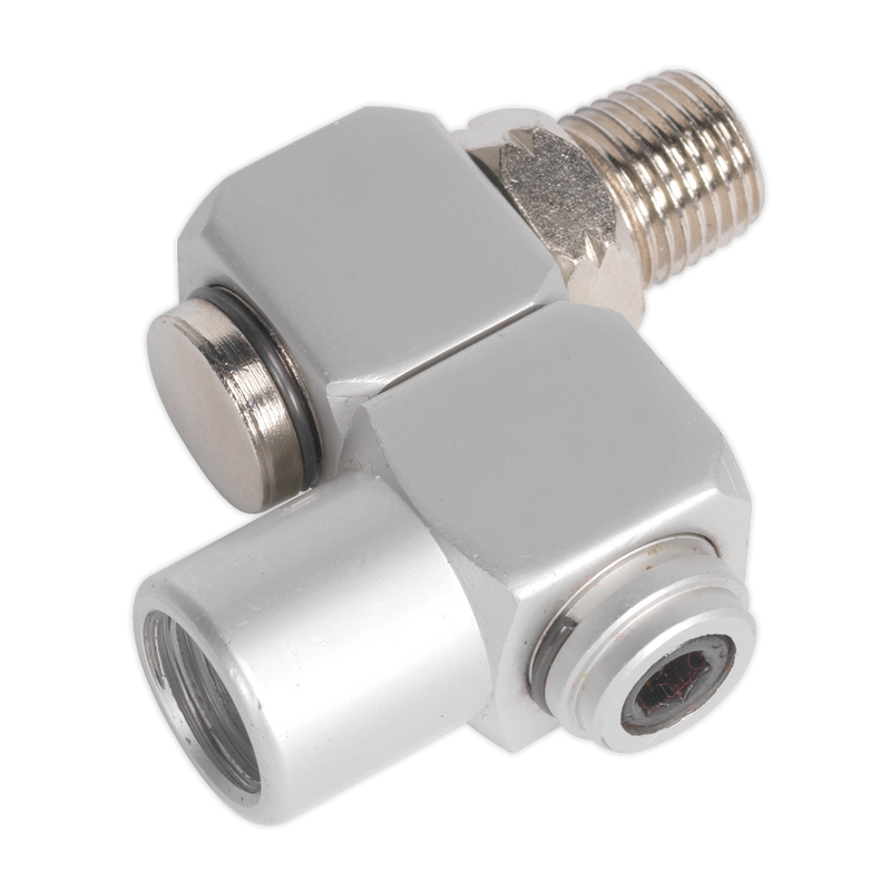 Sealey SA902 1/4"BSP Z-Swivel Air Hose Connector