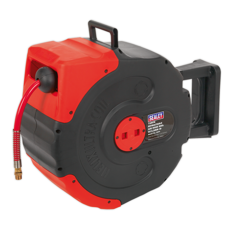 Sealey SA94 15m Retractable Air Hose Reel 12.5mm ID