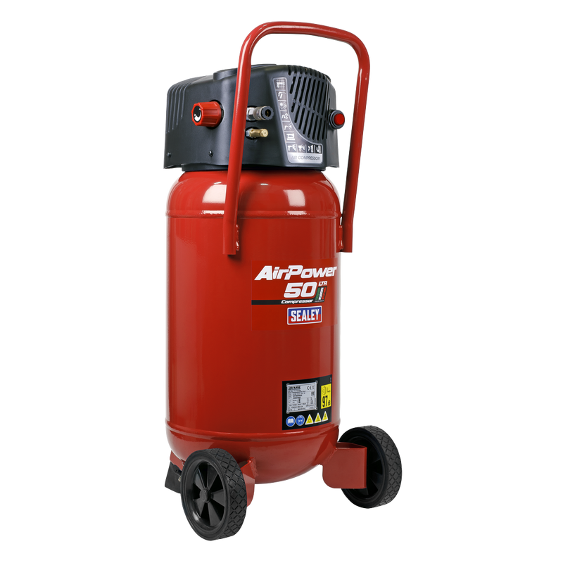 Sealey SAC05020 50L Oil Free Belt Drive Compressor 2hp