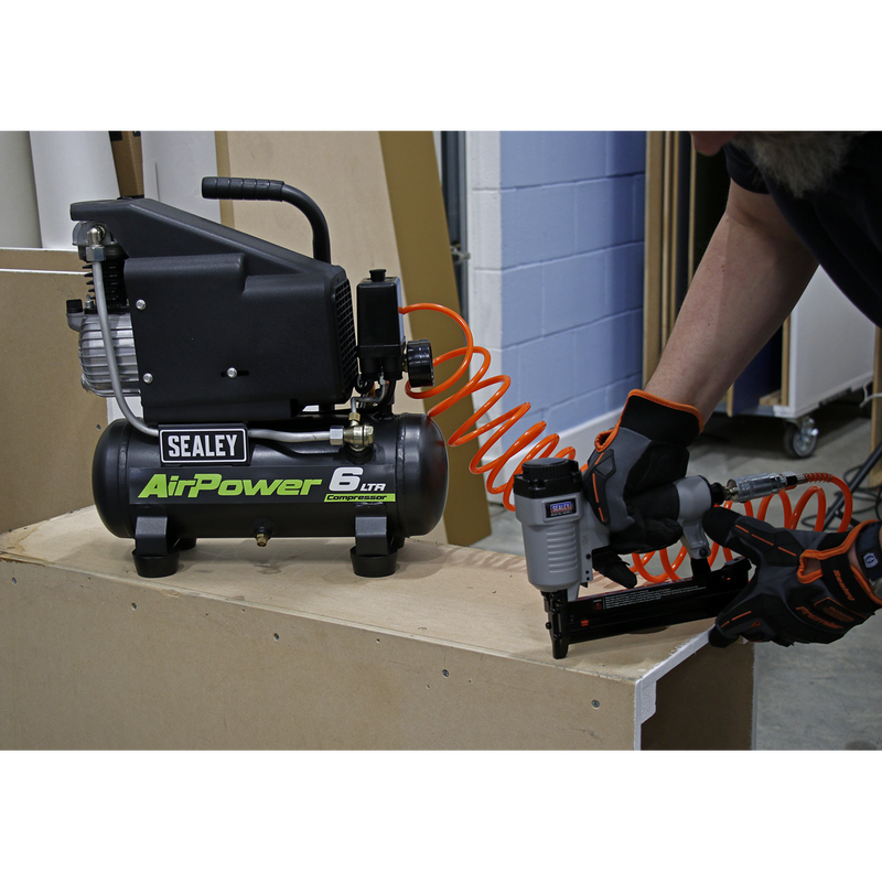 Sealey SAC0610E 6L Direct Drive Air Compressor 1hp