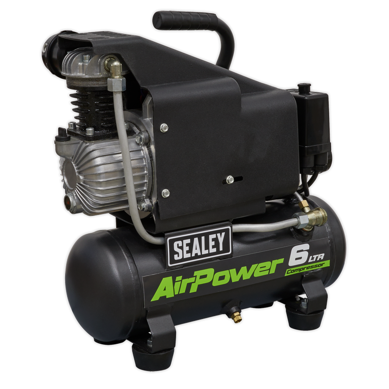 Sealey SAC0610E 6L Direct Drive Air Compressor 1hp
