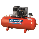 Sealey SAC1153B 150L Belt Drive Air Compressor 3hp with Cast Cylinders