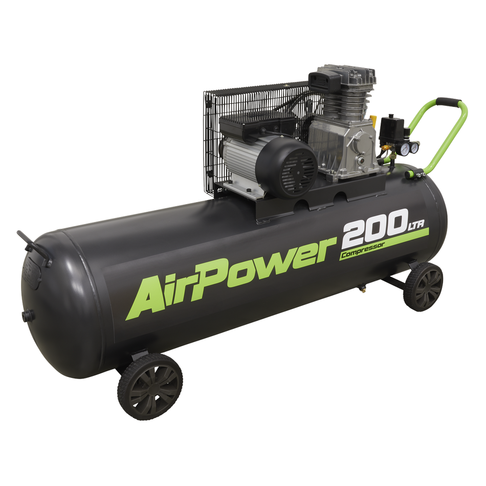 Sealey SAC20030B 200L Belt Drive Air Compressor 3hp